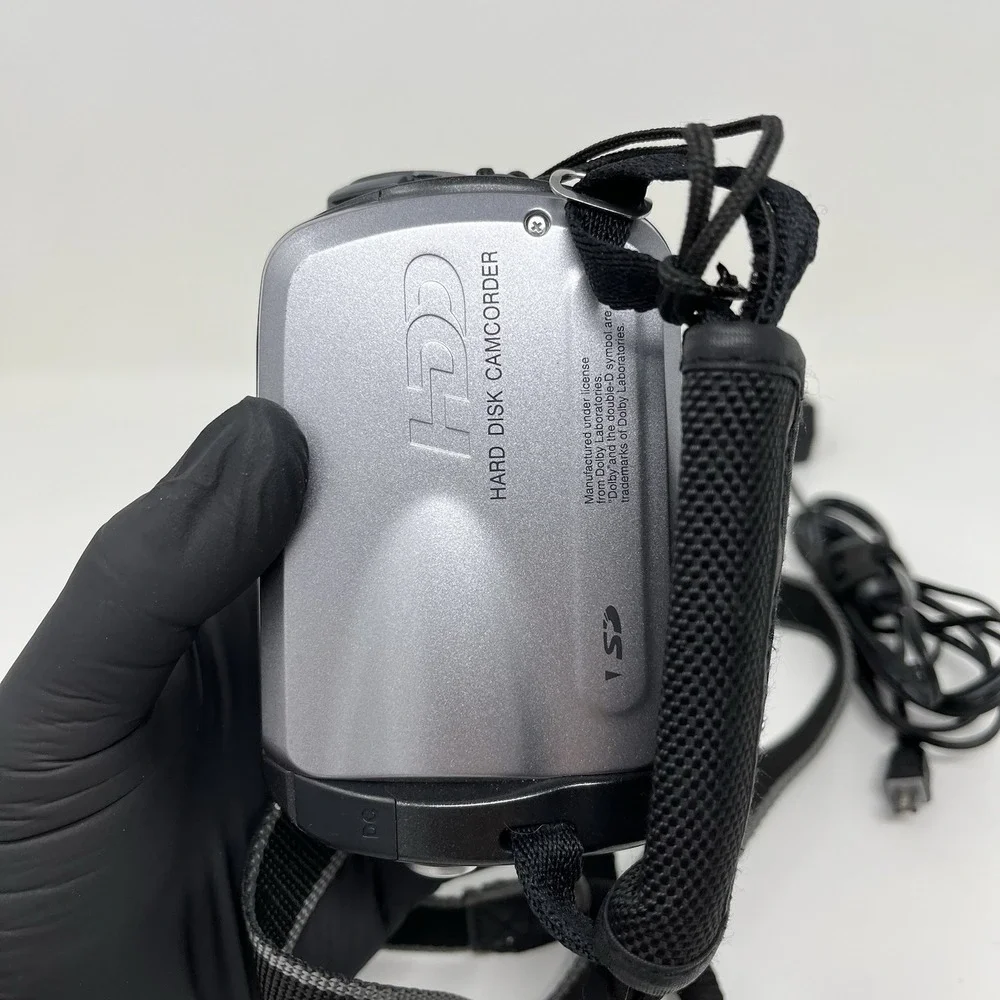 JVC Everio GZ-MG21U 20GB HDD Digital Camcorder Silver 32x Zoom W/ Remote